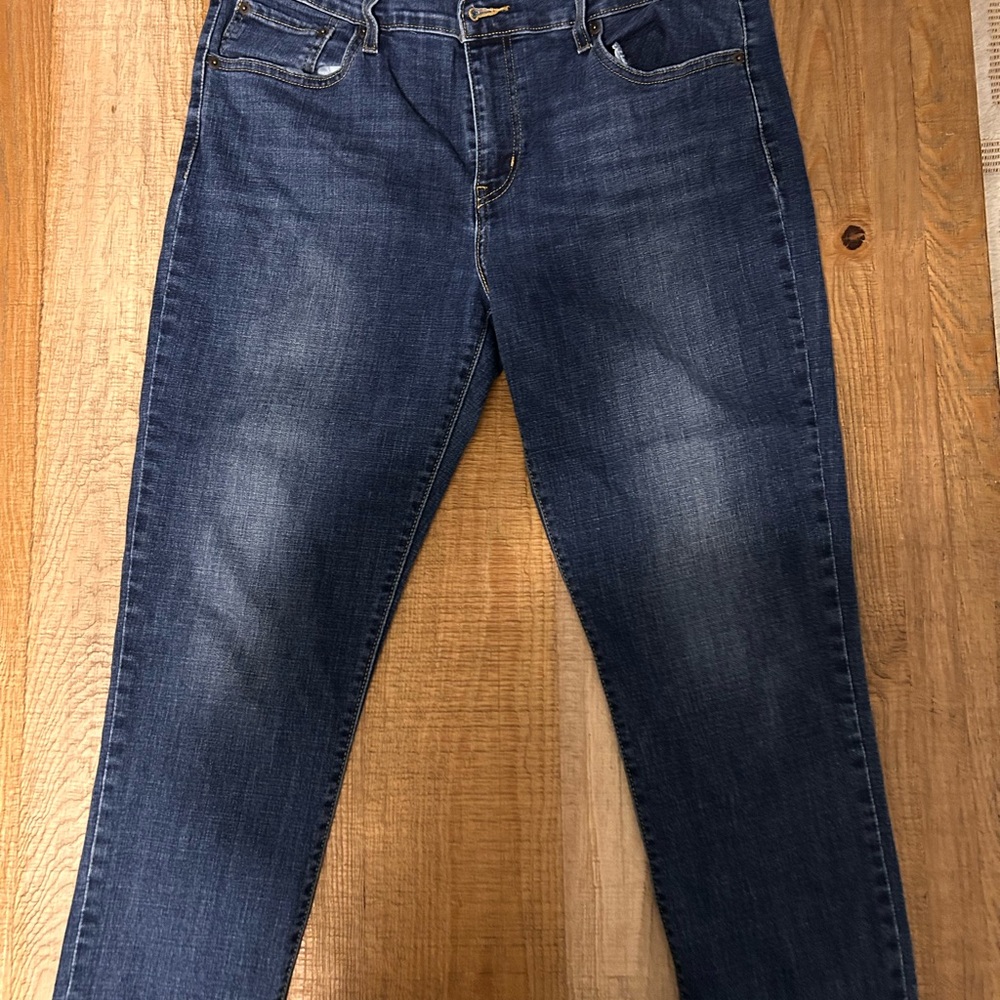 Dark Wash Denim Jeans